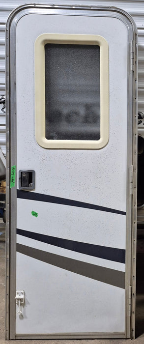 Used RV Radius Entry Door 25 5/8" x 71 1/2"