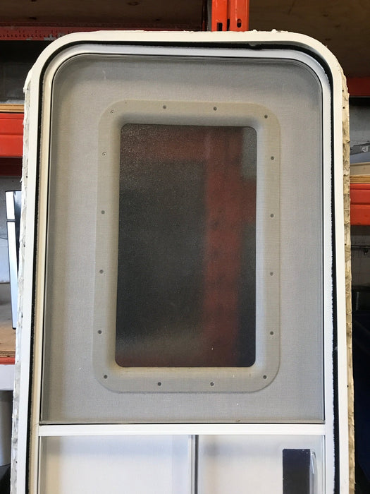 Used RV Radius Entry Door 25 5/8" x 71 1/2"