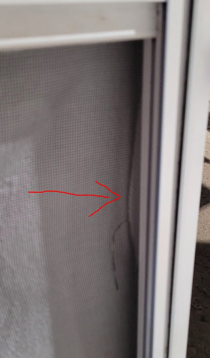 Used RV Radius Entry Door 25 5/8" X 71 3/8" - Young Farts RV Parts