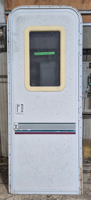 Used RV Radius Entry Door 25 7/8" W x 70" H