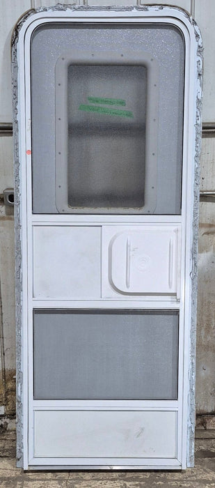 Used RV Radius Entry Door 26" W x 69 3/4" H