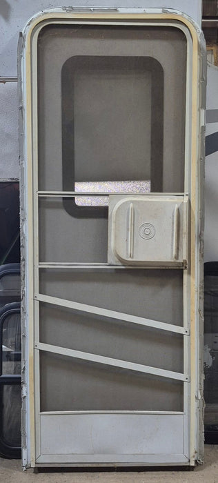Used RV Radius Entry Door 26" W x 70 1/8" H