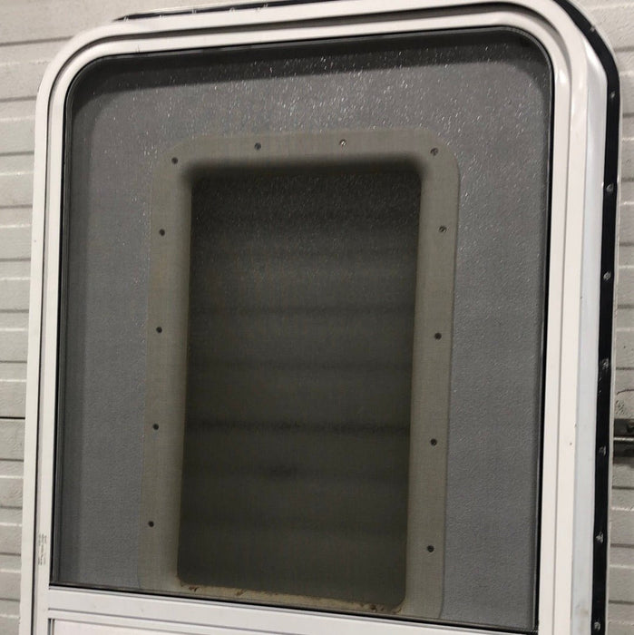Used Rv Radius Entry Door 27 1/4 x 69 1/2