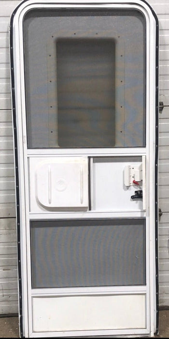 Used Rv Radius Entry Door 27 1/4 x 69 1/2