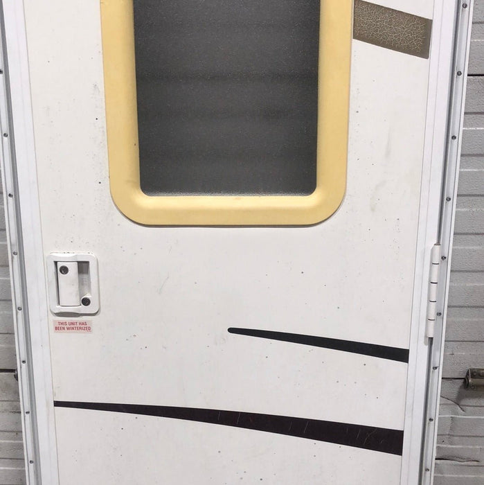 Used Rv Radius Entry Door 27 1/4 x 69 1/2