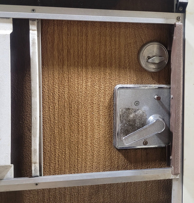 Used RV Radius Entry Door 27" W x 76 1/2" H