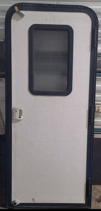 Used RV Radius Entry Door 29 1/2" W x 71 3/4" H