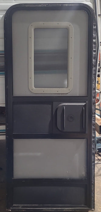 Used RV Radius Entry Door 29 1/2" W x 71 3/4" H