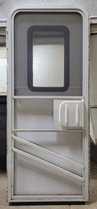 Used RV Radius Entry Door 29 1/2" W x 71 7/8" H
