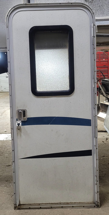 Used RV Radius Entry Door 29 1/2" W x 71 7/8" H