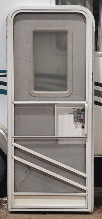 Used RV Radius Entry Door 29 1/2" W x 72" H