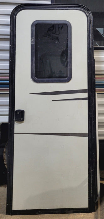 Used RV Radius Entry Door 29 1/2" W x 78" H