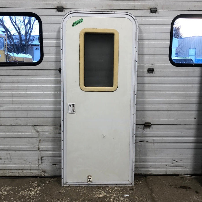 Used Rv Radius Entry Door 29 1/2 x 70 1/4
