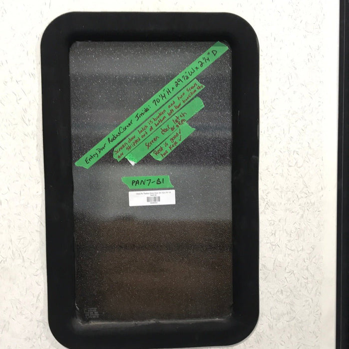 Used Rv Radius Entry Door 29 1/2 x 70 1/4