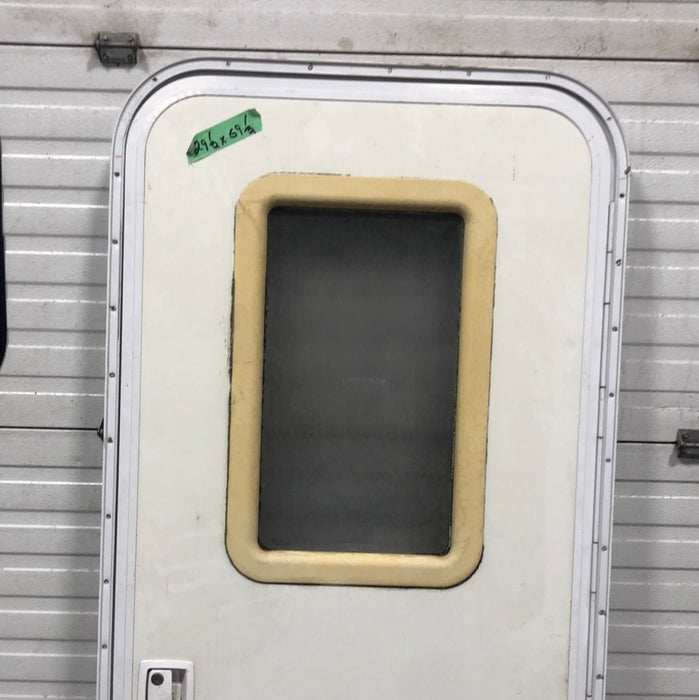 Used Rv Radius Entry Door 29 1/2 x 70 1/4