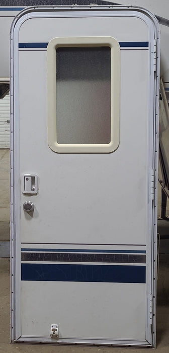 Used RV Radius Entry Door 29 1/2" x 71 1/2"