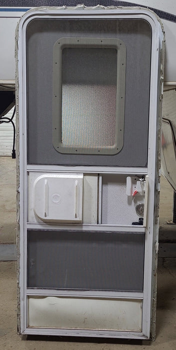 Used RV Radius Entry Door 29 1/2" x 71 1/2"