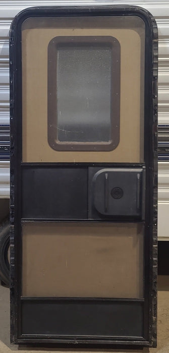 Used RV Radius Entry Door 29 1/2" x 71 1/4"
