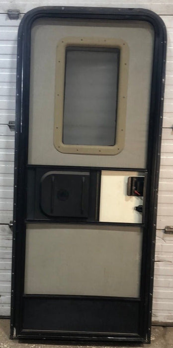 Used RV Radius Entry Door 29 1/2 x 71 3/4