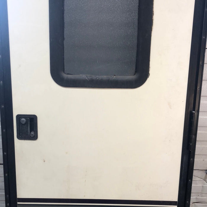Used RV Radius Entry Door 29 1/2 x 71 3/4