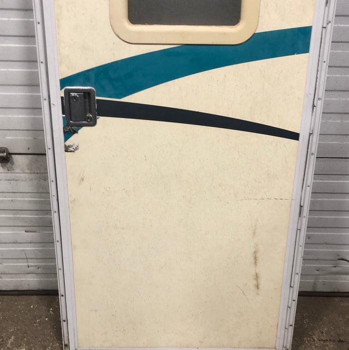 Used Rv Radius Entry Door 29 1/2 x 72