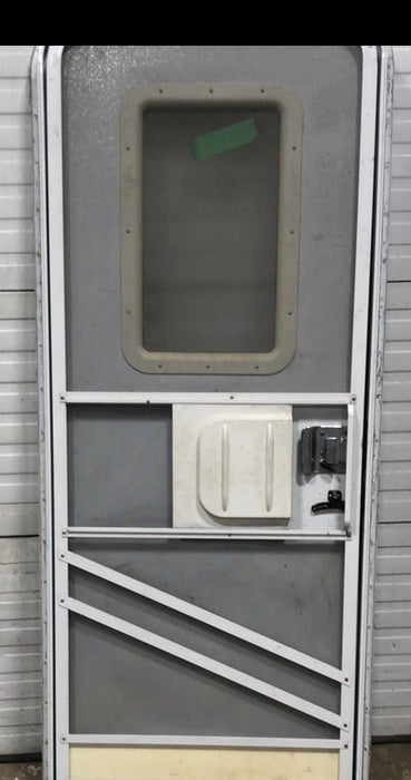 Used Rv Radius Entry Door 29 1/2 x 72