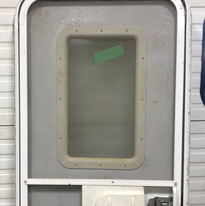 Used Rv Radius Entry Door 29 1/2 x 72
