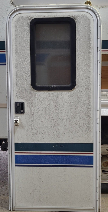 Used RV Radius Entry Door 29 3/4" W x 70" H