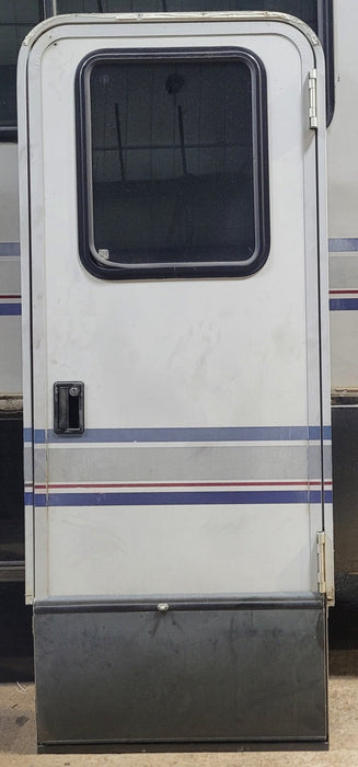 Used RV Radius Entry Door 29 3/4" W x 74 1/2" H