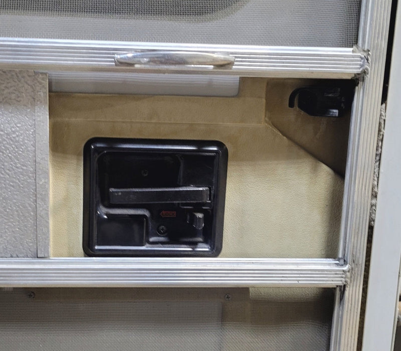 Used RV Radius Entry Door 29 3/4" W x 74 1/2" H