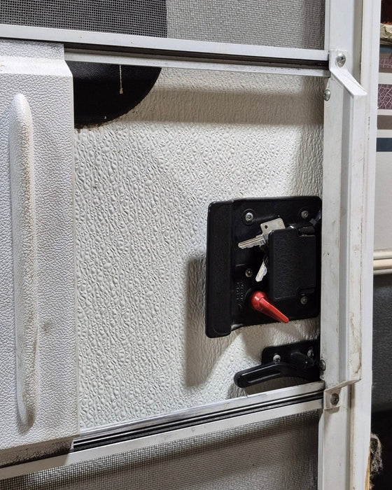 Used RV Radius Entry Door 29 5/8" W x 70" H