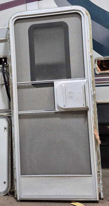 Used RV Radius Entry Door 29 5/8" W x 70" H