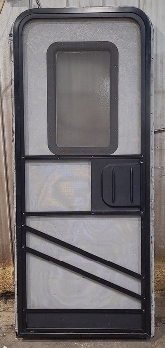 Used RV Radius Entry Door 29 5/8" W x 71 7/8" H