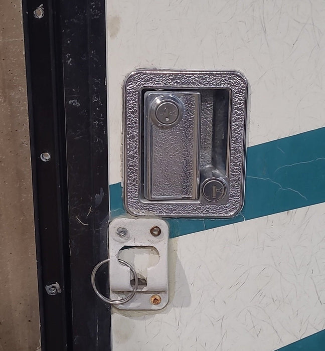 Used RV Radius Entry Door 29 5/8" W x 71 7/8" H