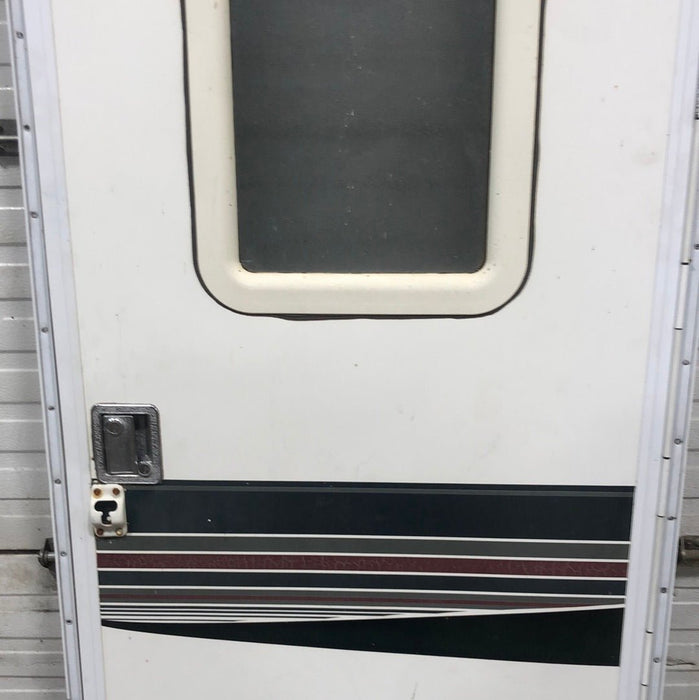 Used Rv Radius Entry Door 30 1/4 x 70 1/2