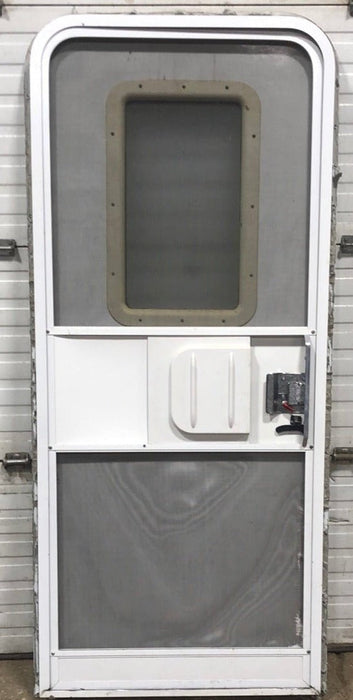 Used Rv Radius Entry Door 30 1/4 x 70 1/2