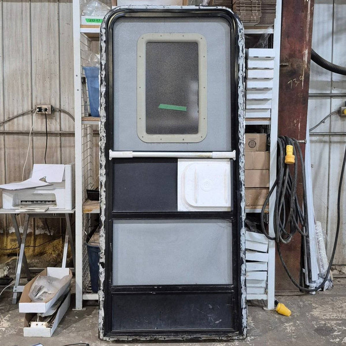 Used RV Radius Entry Door - 71.625 X 29.5 X 2.5