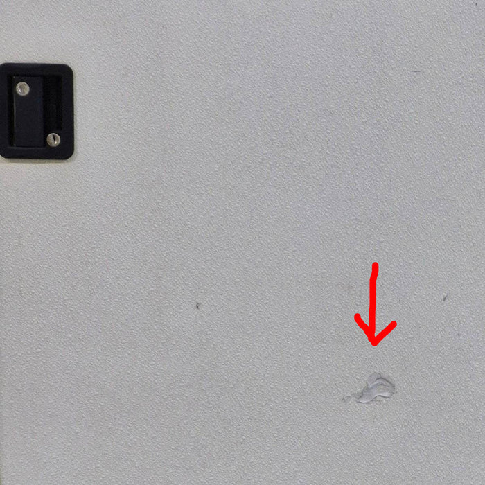 Used RV Radius Entry Door - 71.625 X 29.5 X 2.5