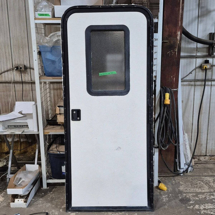 Used RV Radius Entry Door - 71.625 X 29.5 X 2.5