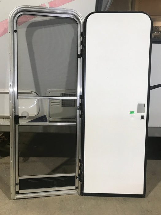 Used RV Radius Entry Door 72" x 25 1/2"