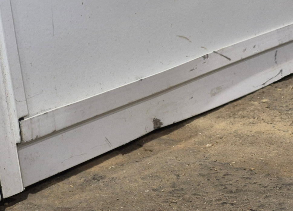 Used RV Radius Toy Hauler Garage Door 35 1/2" x 72"