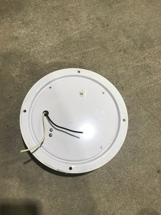 Used RV Scare Light Assembly - WHITE TRIM
