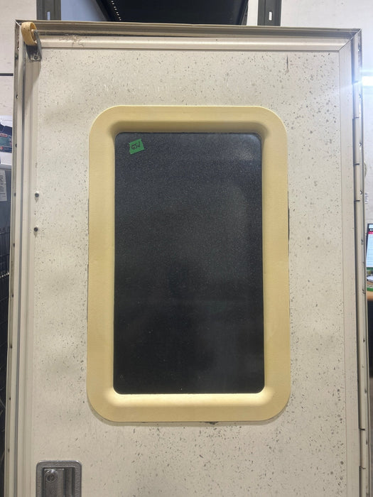 Used RV Square Corner Entry Door 25 3/4" W x 69 1/2" H