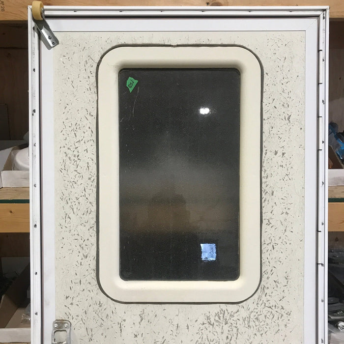 Used RV Square Corner Entry Door 26 3/4" W x 70 1/2" H