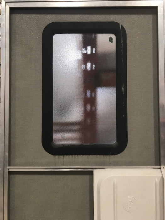 Used RV Square Corner Entry Door 29 1/2" W x 69 1/2" H