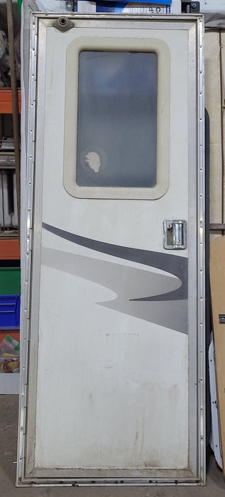 Used RV Square Entry Door 23 3/4" x 66 3/4"