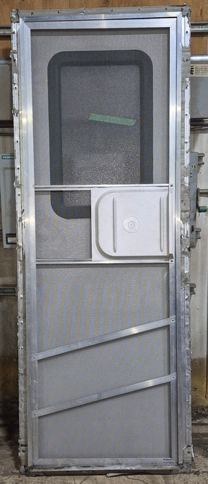 Used RV Square Entry Door 23 5/8" x 67 3/4" - Young Farts RV Parts