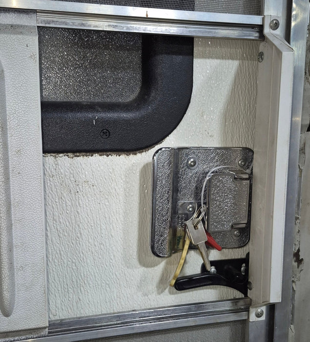 Used RV Square Entry Door 23 5/8" x 67 3/4" - Young Farts RV Parts