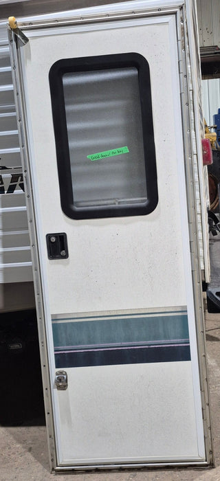 Used RV Square Entry Door 24 1/8" x 69 5/8"