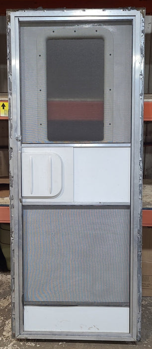 Used RV Square Entry Door 25 1/2" X 67 1/2"